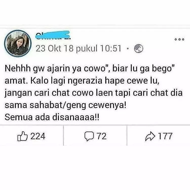 status fb beri tips © 2021 Instagram