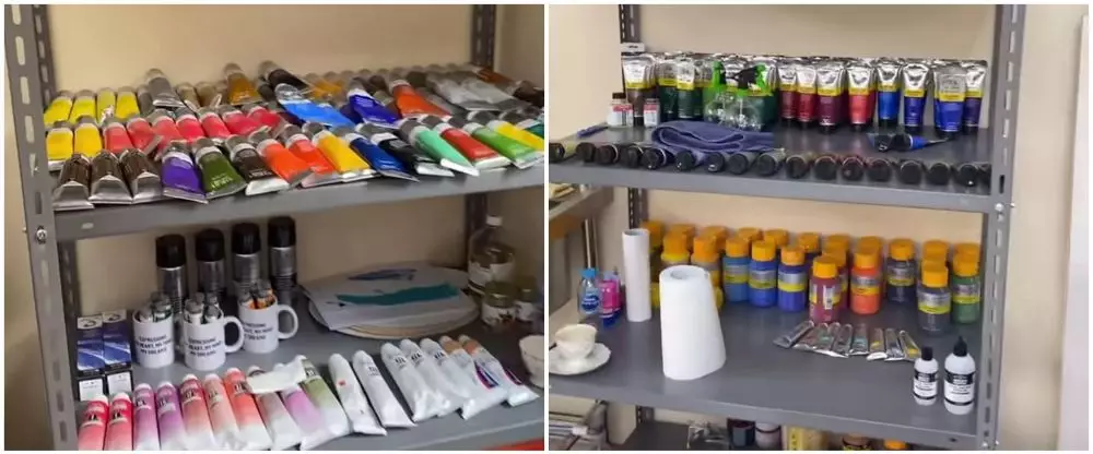 penampakan studio lukis sby © instagram