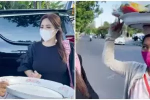 Tak mau dagangannya diborong, alasan penjual buah ini bikin haru