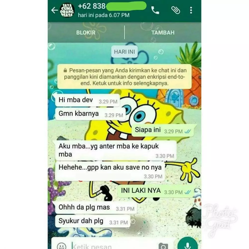 Chat ngajak kenalan cewek © Instagram