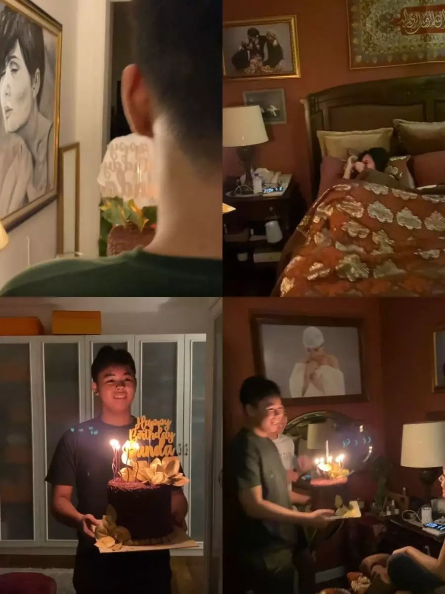 kamar tidur diva © Instagram