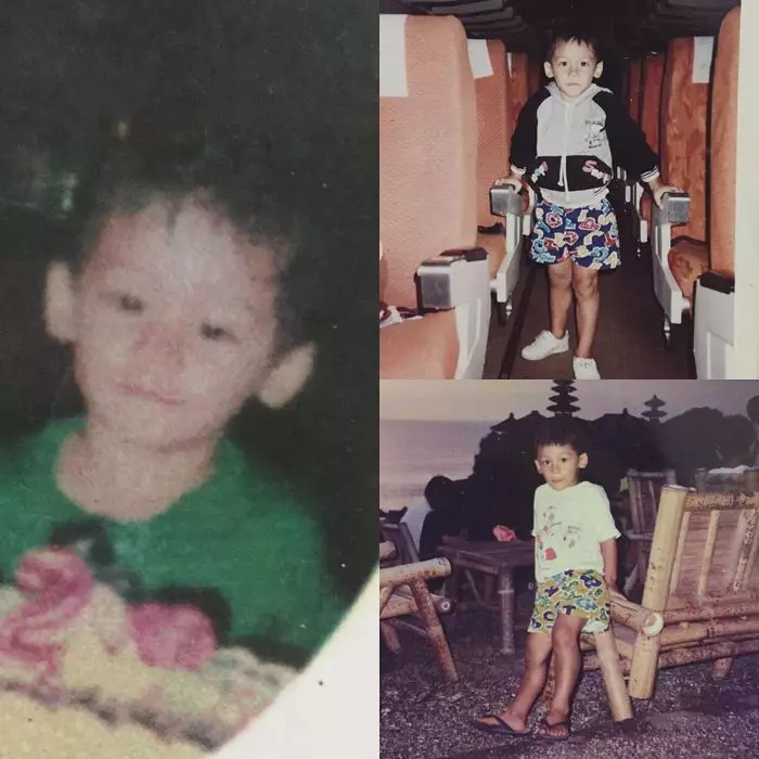 potret masa kecil seleb cowok blasteran © instagram