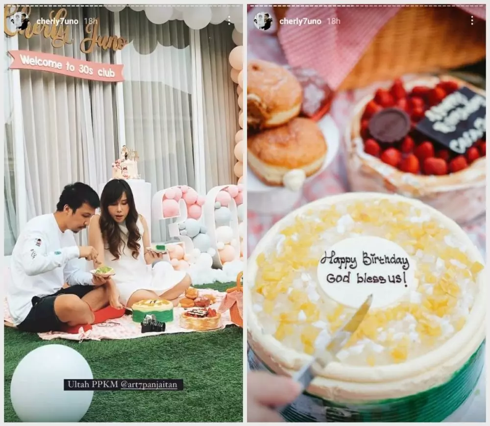 ultah Cherly eks Cherrybelle © Instagram ultah Cherly eks Cherrybelle © Instagram