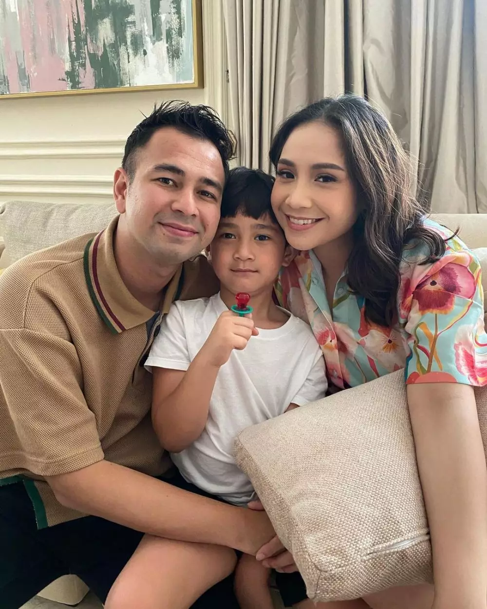 Nagita Slavina sebut calon buah hatinya mancung Instagram