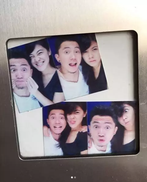 potret pasangan seleb saat photobox © instagram