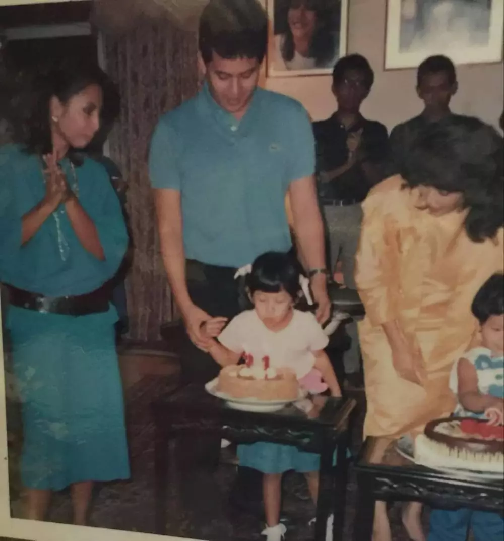 masa kecil Dian Sastrowardoyo © Instagram/@therealdisastr