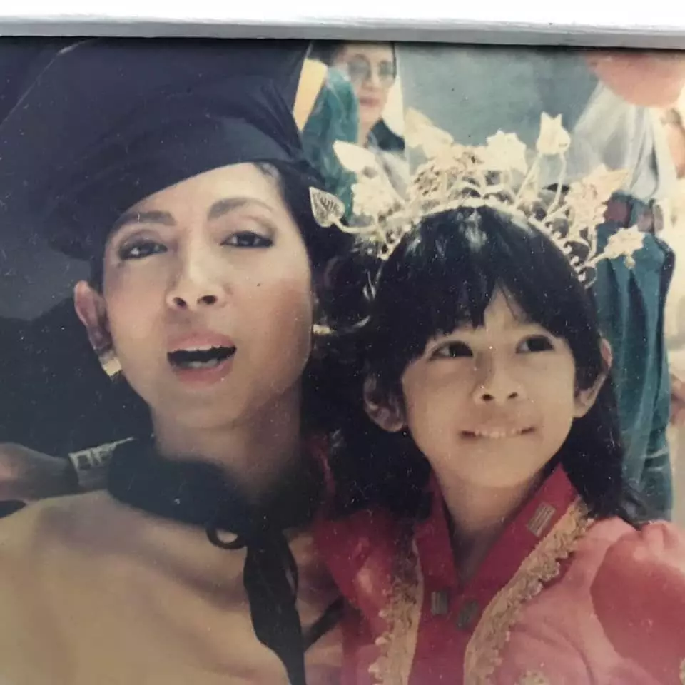 masa kecil Dian Sastrowardoyo © Instagram/@therealdisastr