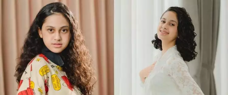 6 Gaya fashion Asila Maisa saat rekaman, model rambutnya unik