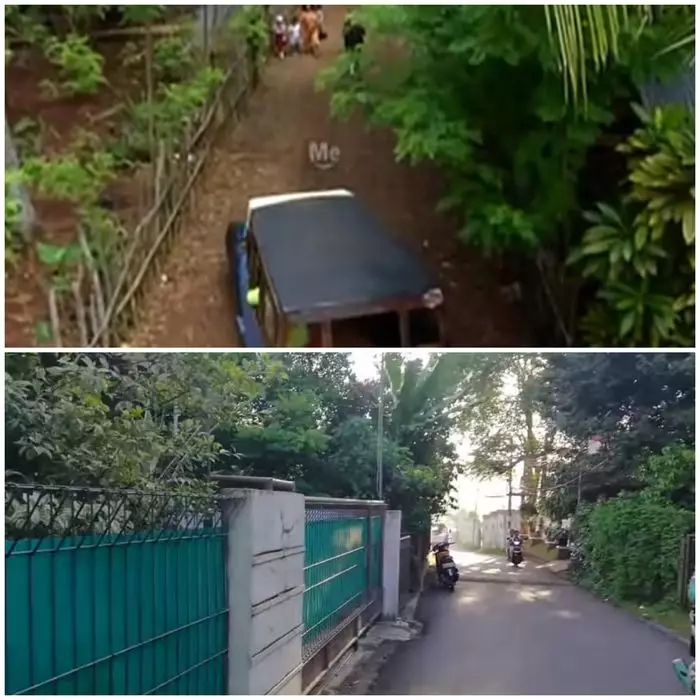 dulu vs kini lokasi syuting si Doel © 2021 berbagai sumber