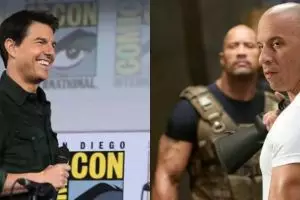 Potret 9 aktor Hollywood momong anak, gaya Tom Cruise curi perhatian