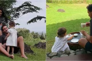 5 Cara Raisa Andriana ciptakan suasana agar anak tak bosan di rumah