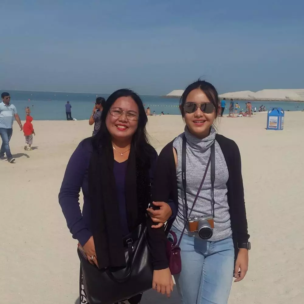 Amanda Manopo bareng ibunda © 2020 brilio.net