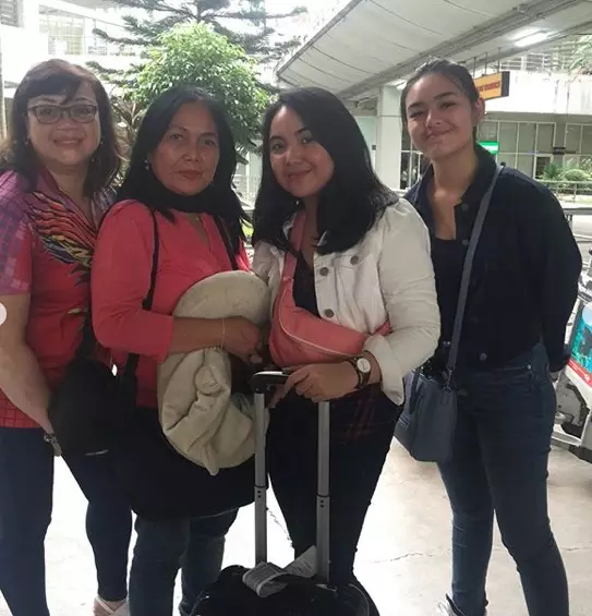 Amanda Manopo bareng ibunda © 2020 brilio.net