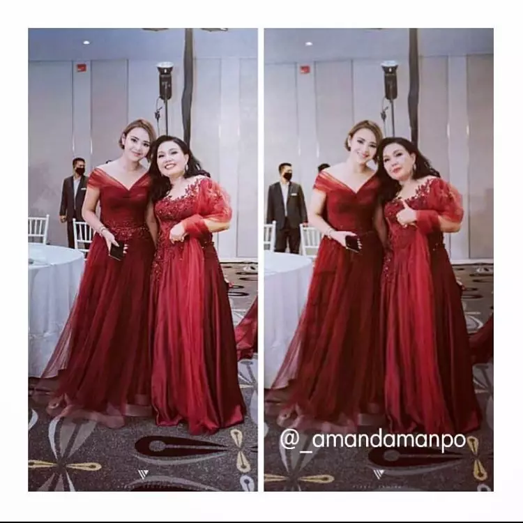 Amanda Manopo bareng ibunda © 2020 brilio.net