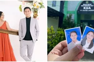 7 Potret detail pernikahan Mumuk Gomez dan Eno, pelaminannya elegan