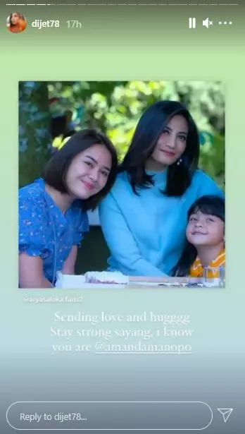 Ucapan duka pemain Ikatan Cinta untuk Ibunda Amanda Manopo dari berbagai sumber Ucapan duka pemain Ikatan Cinta untuk Ibunda Amanda Manopo dari berbagai sumber