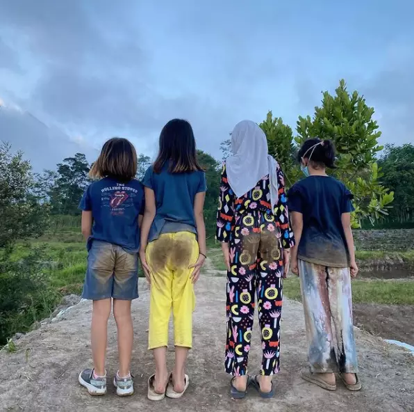 Zaskia Adya Mecca di alam terbuka © 2021 brilio.net