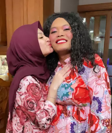 Nathalie Holscher selama masa kehamilan © 2021 brilio.net