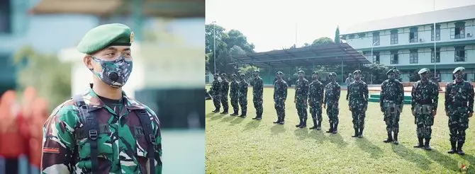 Kisah mantan kuli bangunan kini berseragam TNI © YouTube/TNI AD