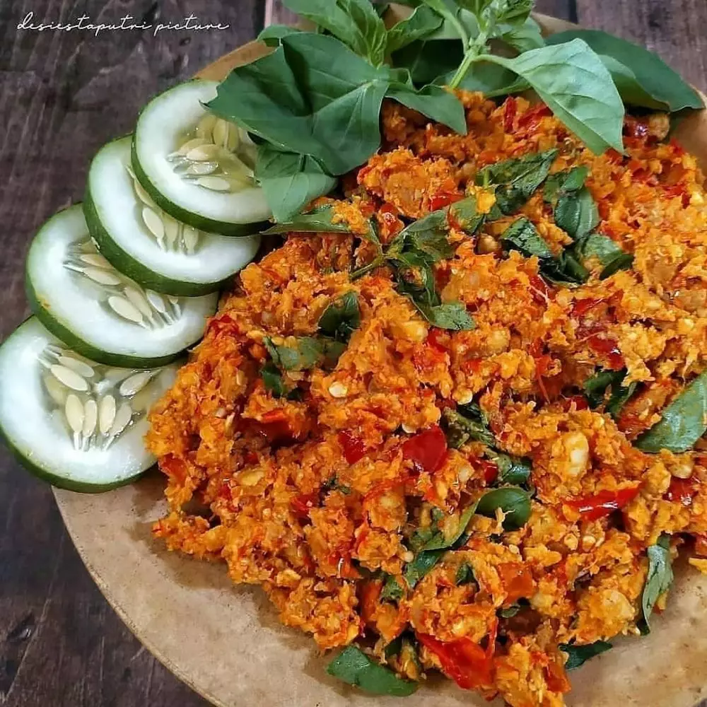 Resep makanan dengan sambal kemangi © 2021 brilio.net Resep makanan dengan sambal kemangi © 2021 brilio.net