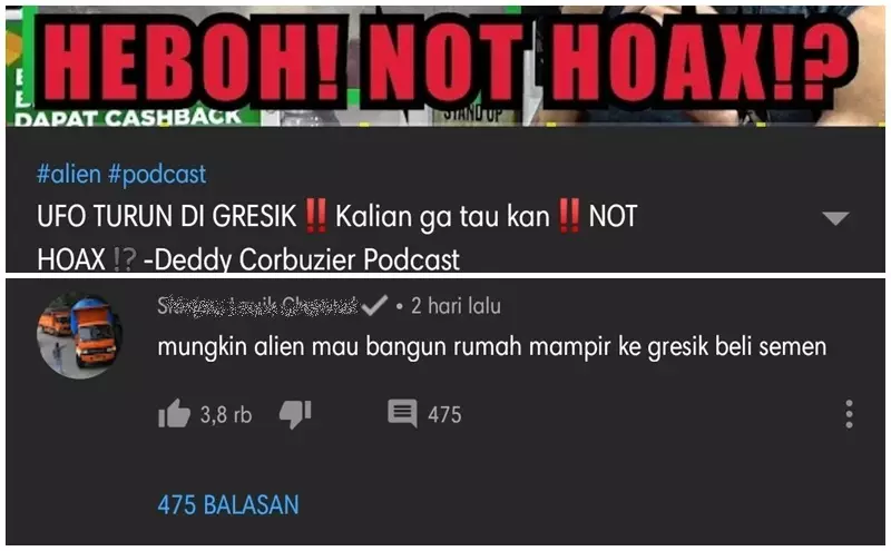 komentar absurd youtube © 2021 berbagai sumber