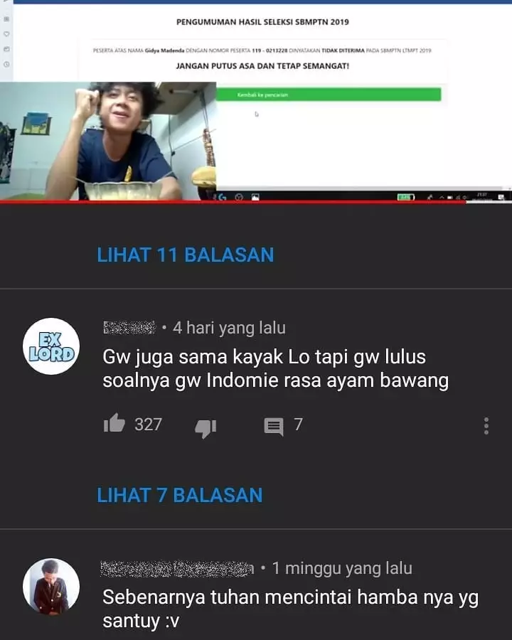 komentar absurd youtube © 2021 berbagai sumber