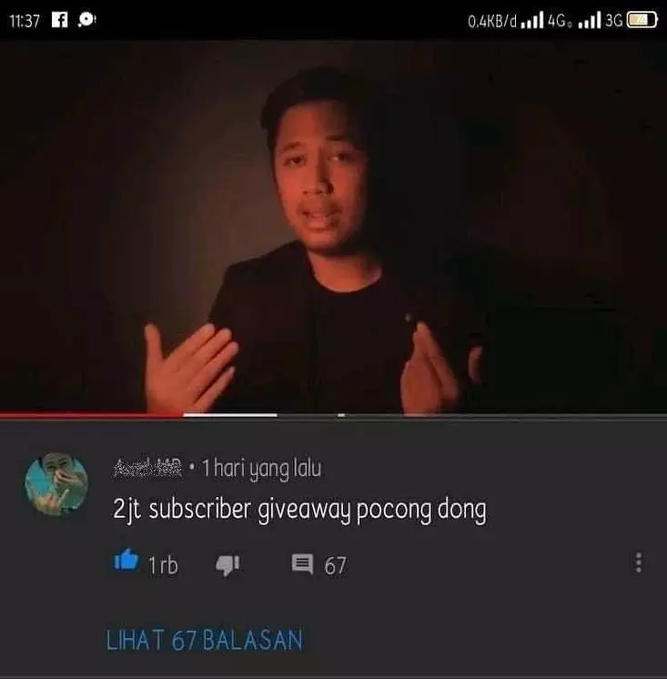 komentar absurd youtube © 2021 berbagai sumber