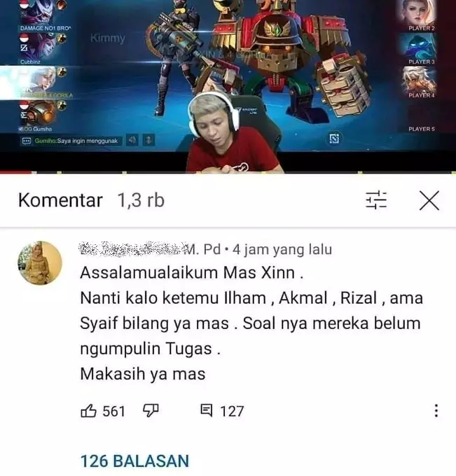 komentar absurd youtube © 2021 berbagai sumber