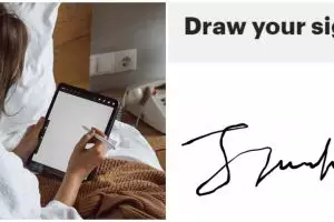 8 Cara membuat tanda tangan digital, mudah, cepat, dan praktis