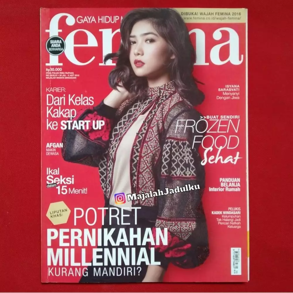 potret lawas diva jadi cover majalah © instagram potret lawas diva jadi cover majalah © instagram