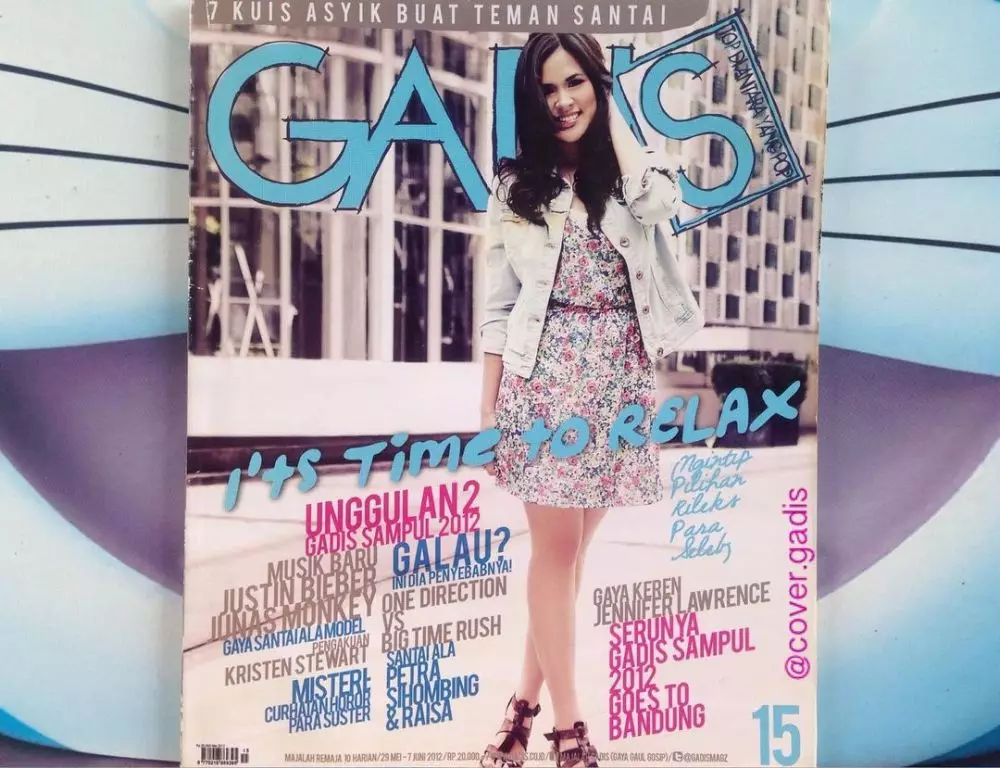 potret lawas diva jadi cover majalah © instagram potret lawas diva jadi cover majalah © instagram