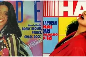 Potret lawas 11 diva jadi cover majalah, Yuni Shara awet muda banget
