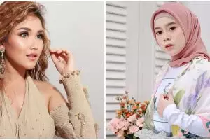 Momen 7 pedangdut bertemu artis idola, Ayu Ting Ting histeris