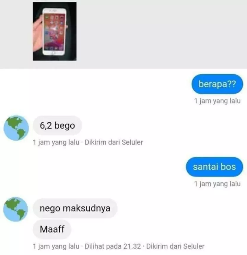 pembeli nawar keterlaluan © Twitter