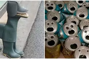 11 Potret lucu benda disusun ini hasilnya malah nyeleneh abis