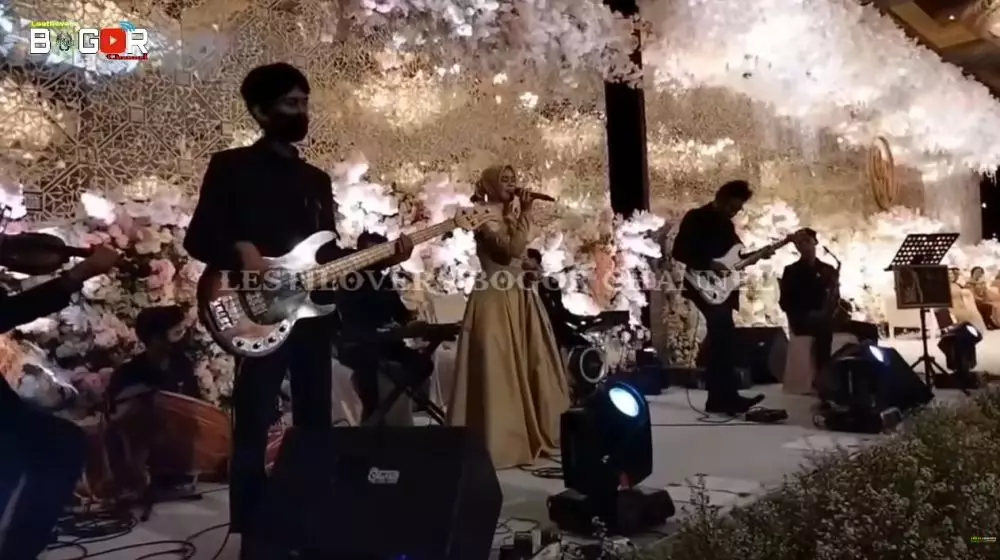 Lesty Kejora di pernikahan © 2021 brilio.net