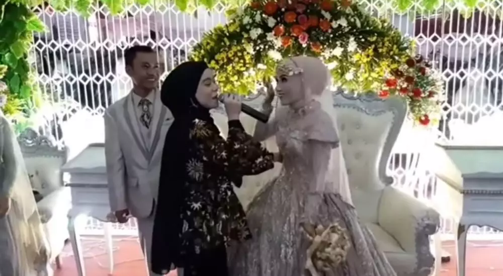 Lesty Kejora di pernikahan © 2021 brilio.net