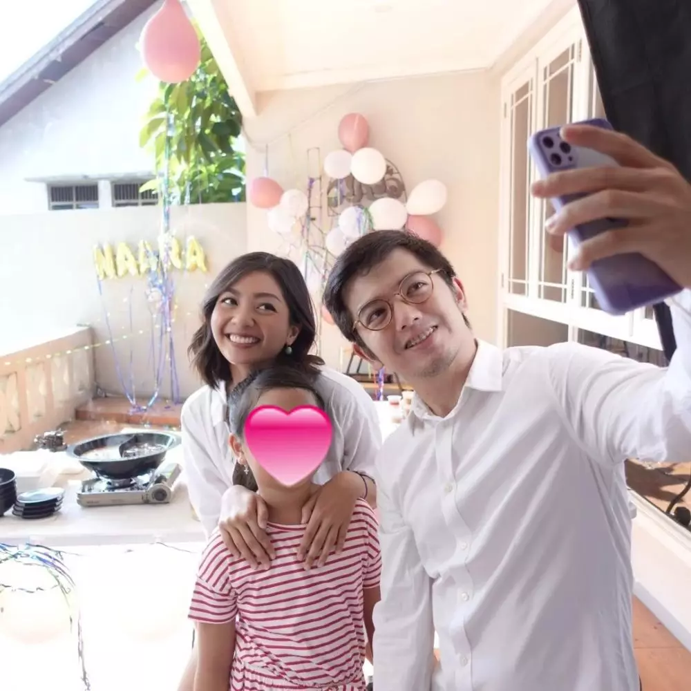 Momen ultah anak Nicky Tirta Instagram