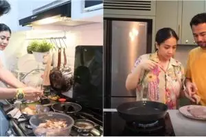 Potret 7 seleb FTV saat masak bareng pasangan, bikin baper