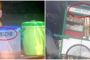 13 Momen lucu pedagang salah tulis ini bikin pembeli auto bingung