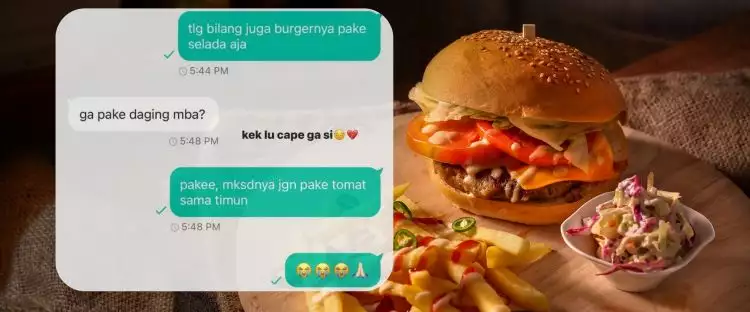 11 Chat lucu pesan makanan via online, bikin pembeli ngelus perut