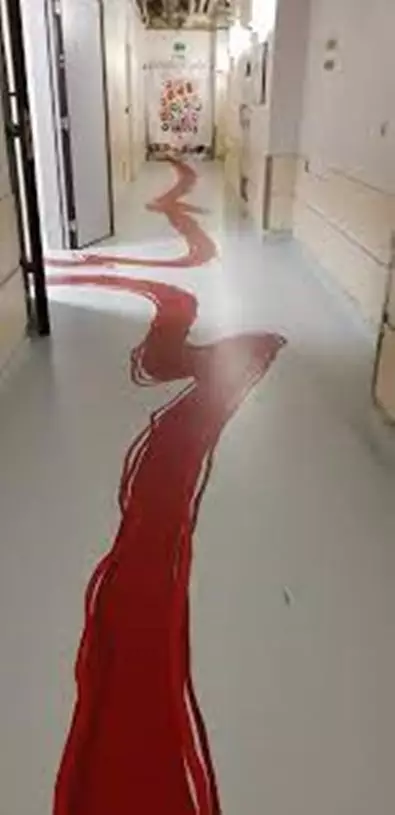 potret lucu lantai rumah © 2021 instagram.com