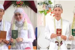 Kisah pasangan ujian praktik menikah di sekolah, kini jadi suami-istri