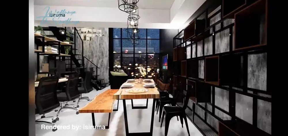 desain kantor Donna Agnesia dan Darius Sinathrya © 2021 brilio.net YouTube desain kantor Donna Agnesia dan Darius Sinathrya © 2021 brilio.net YouTube