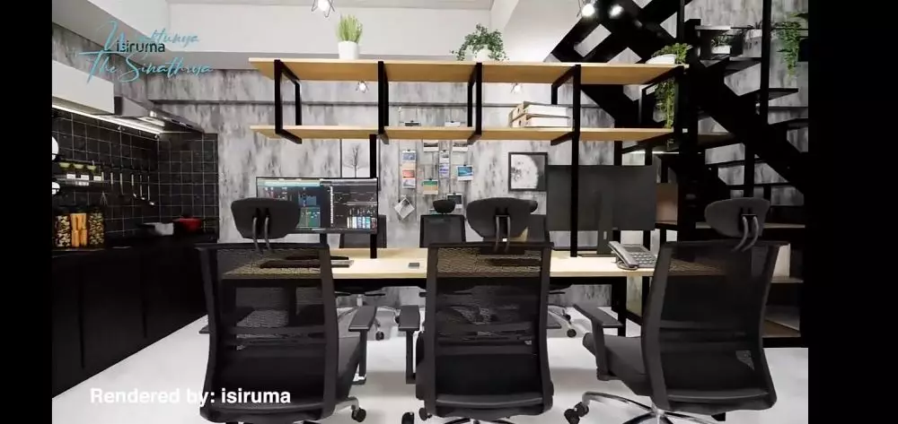 desain kantor Donna Agnesia dan Darius Sinathrya © 2021 brilio.net YouTube desain kantor Donna Agnesia dan Darius Sinathrya © 2021 brilio.net YouTube