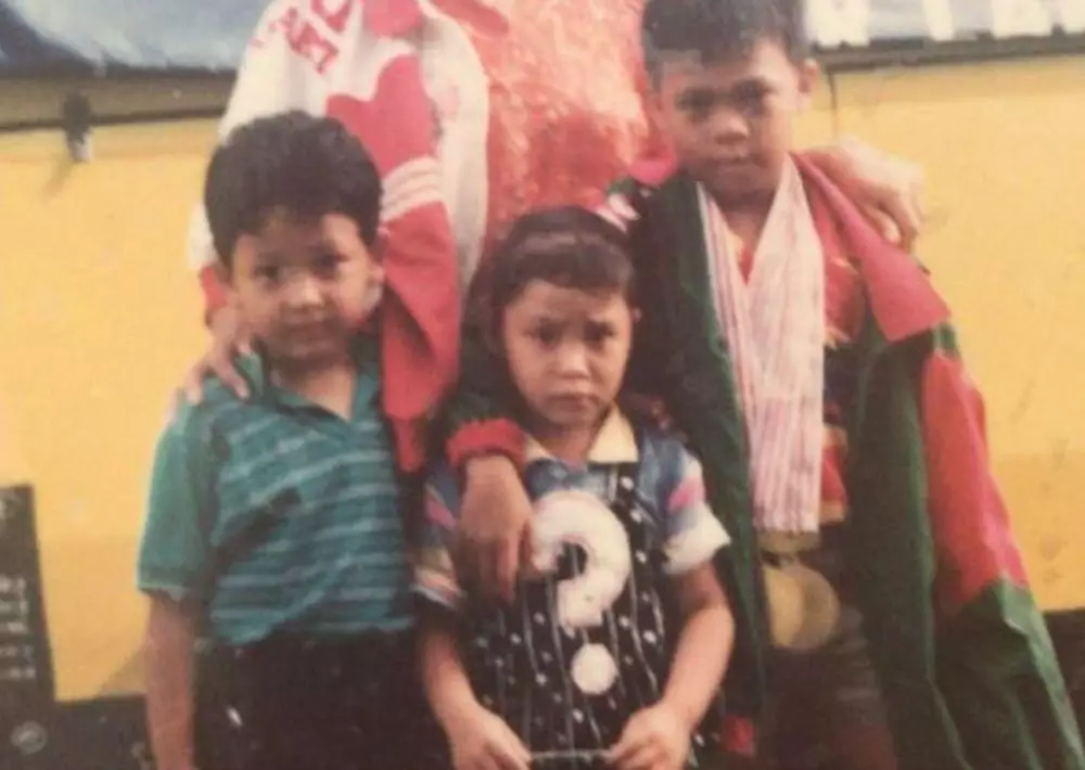 masa kecil pemain badminton © Instagram masa kecil pemain badminton © Instagram