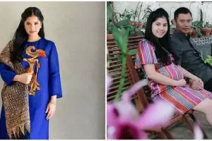 7 Potret nostalgia Annisa Pohan saat syukuran hamil anak pertama