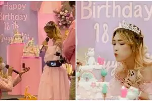 11 Potret Juyy Putri, seleb TikTok yang gelar pesta ultah di hotel