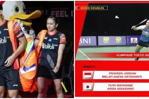 Permintaan maaf Praveen/Melati usai gagal di Olimpiade Tokyo