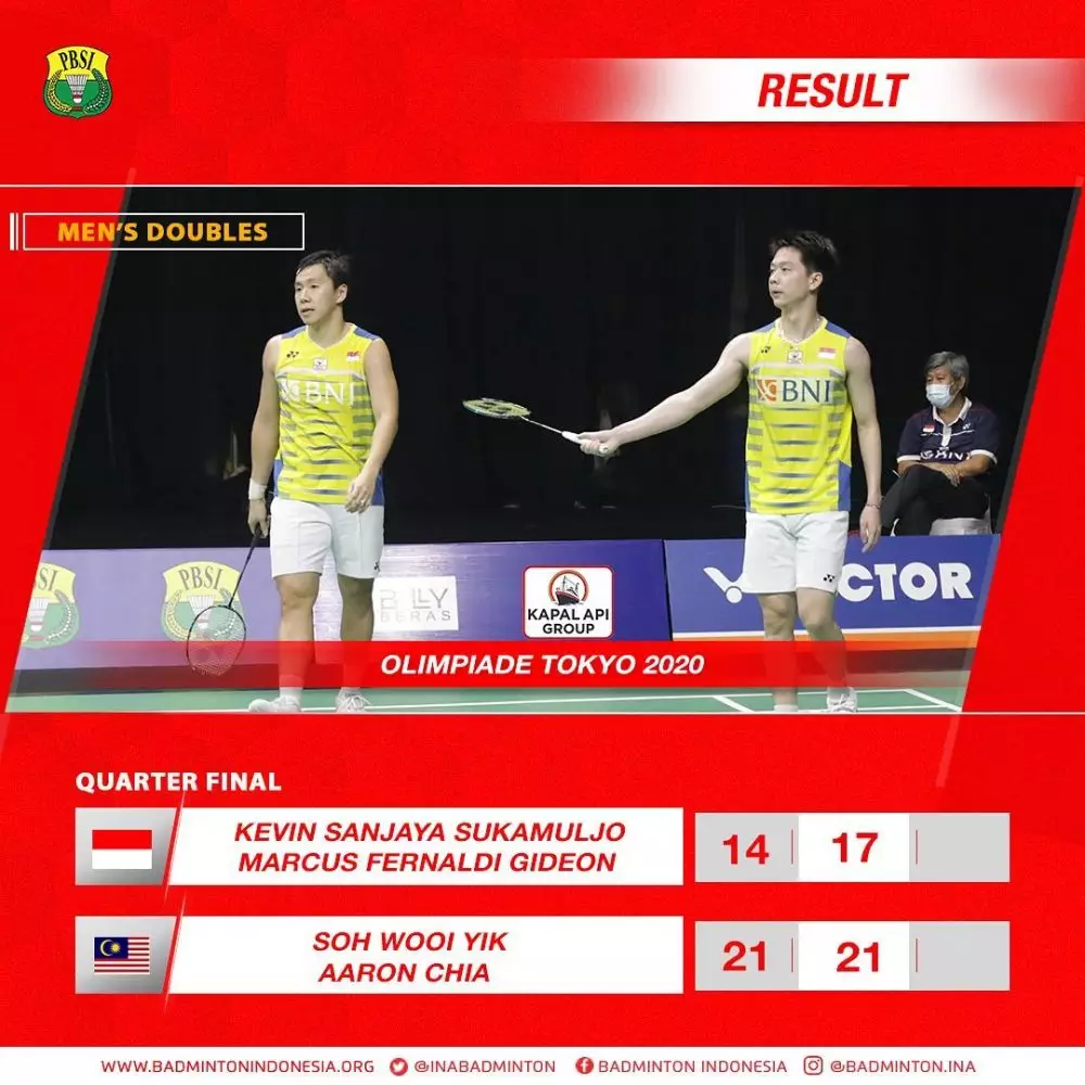 ucapan terimakasih menggema di Twitter untuk Kevin/Marcus © Instagram